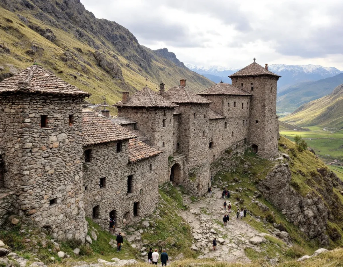 Les Maisons-Tour en Khevsourétie : L'Architecture Unique d'un Habitat-Forteresse