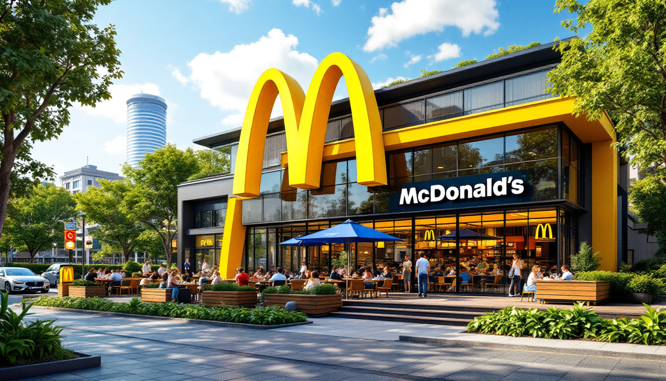 McDonald dans le monde possède plus de 40000 biens immobiliers